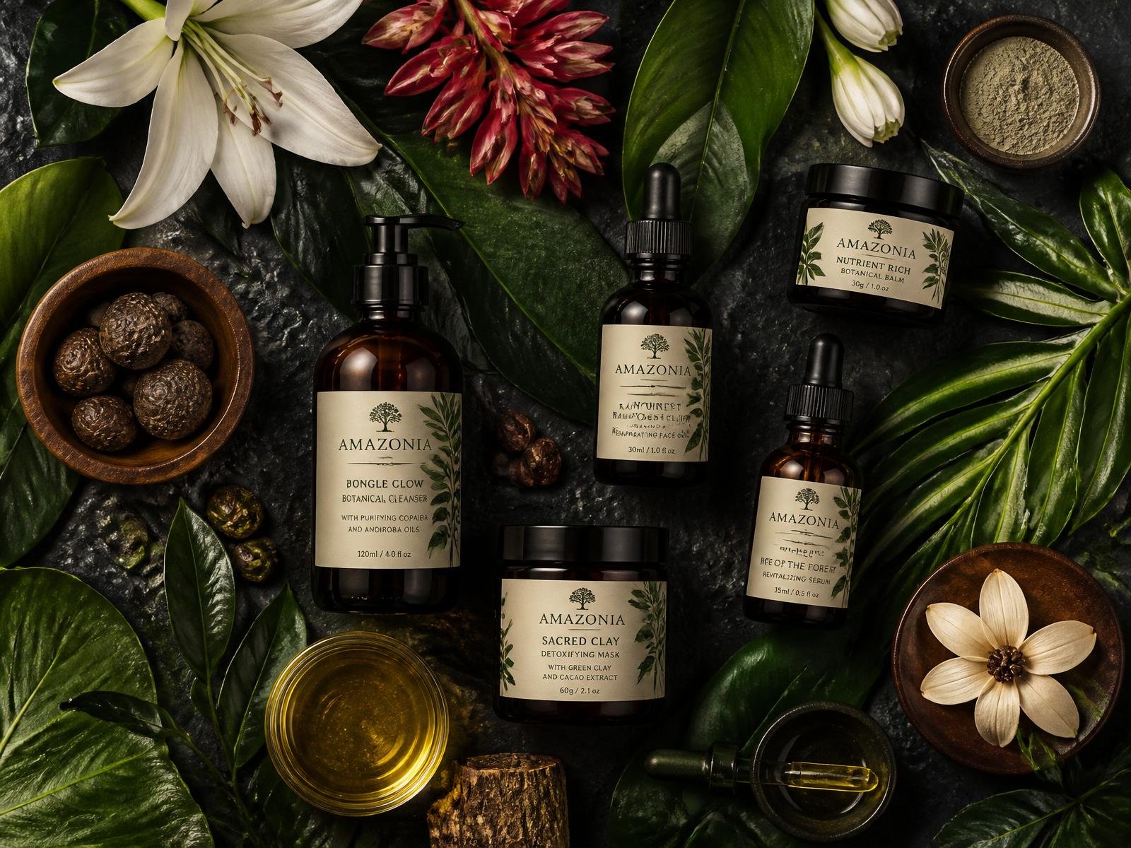 Amazonian botanical spa products